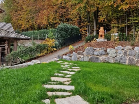 Luxus-Blockhausparadies Eveningwood im Spessart