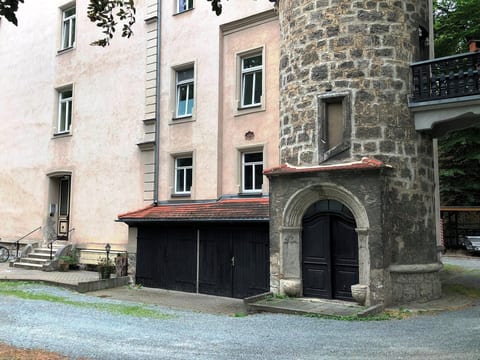 Schlafen im Turmzimmer