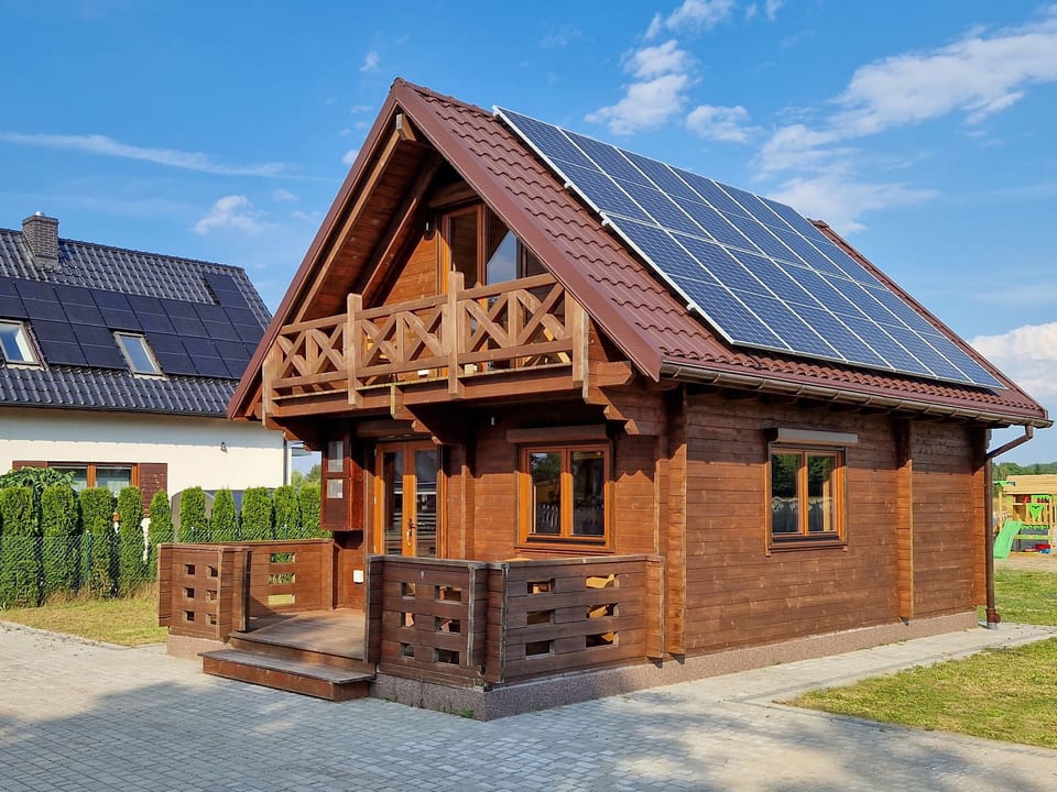 Landhaus mit Garten, Grill und Terrasse - Kołczewo