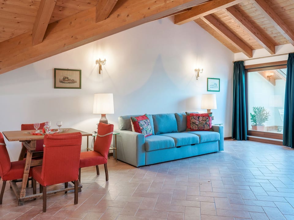 Penthouse - Doppelbett und Doppelschlafcouch - Pralboino