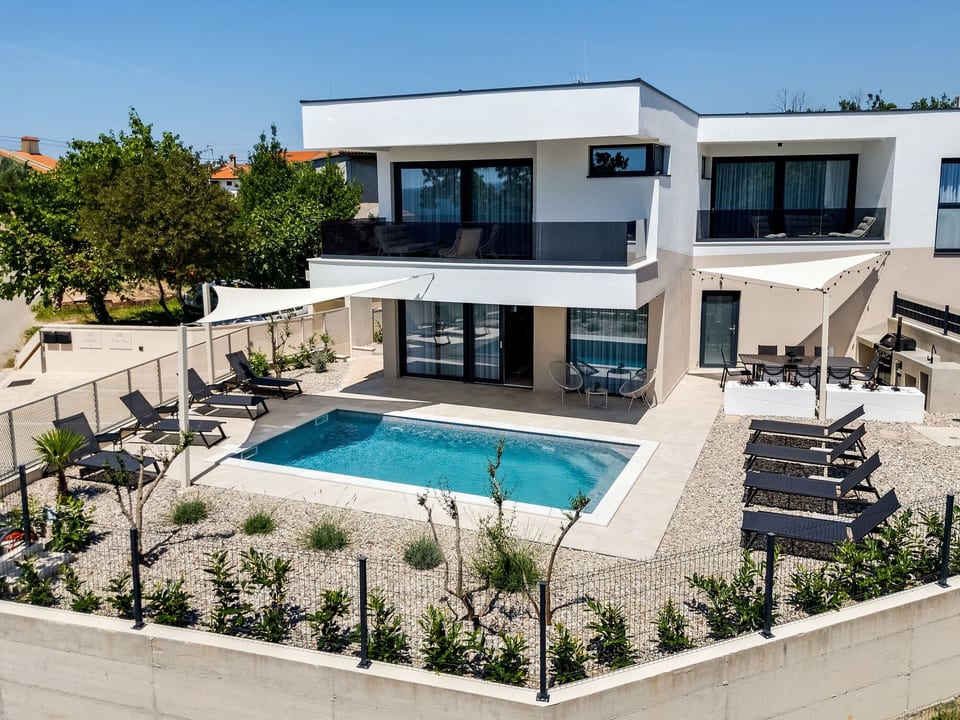 Ferienvilla vila Mirakul mit privatem Pool - Omišalj