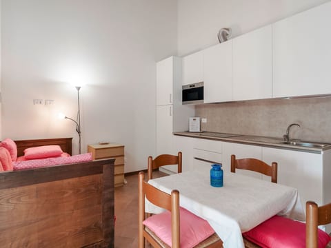 Wohnung mit Einzelbetten und Schlafsofa