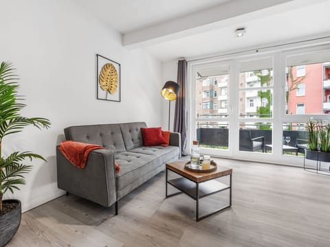 Appartement in Südfriedhof mit Großem Balkon