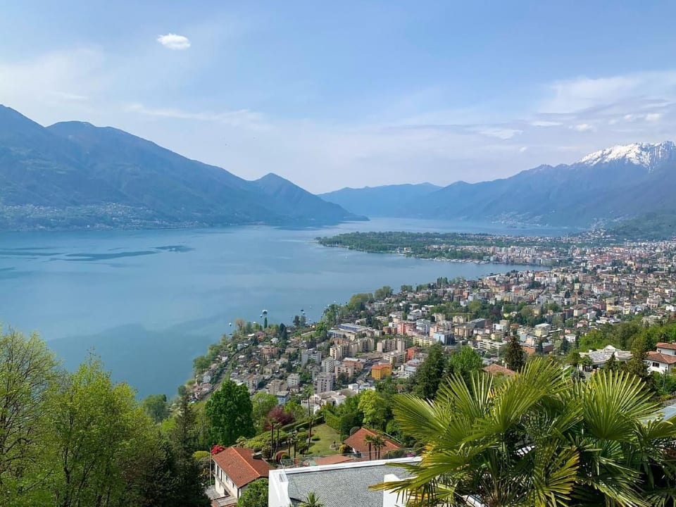 Traumhaftes Tessiner Haus mit Weitblick - Minusio