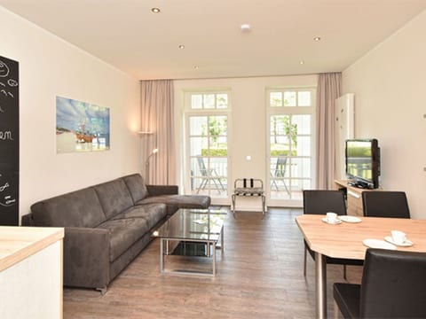 Strandnahes Appartement mit Meerblick