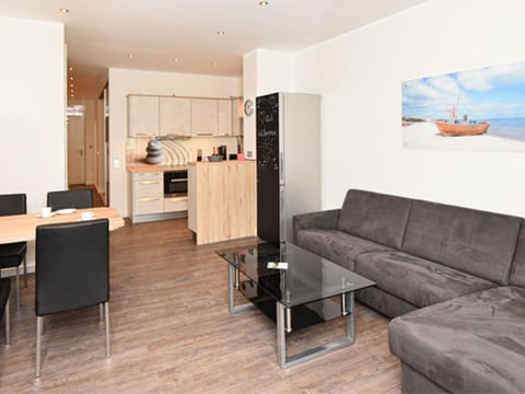 Strandnahes Appartement mit Meerblick