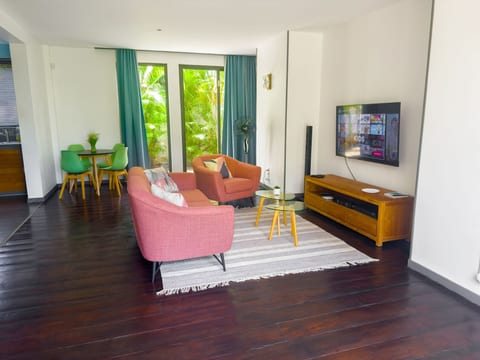 Wohnung mit Garten