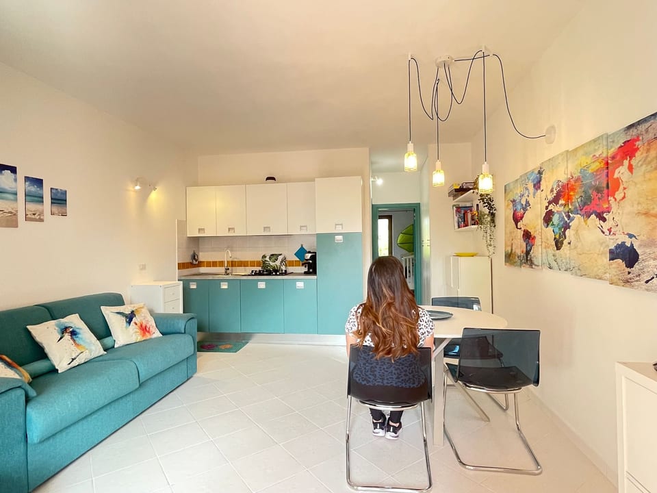 Apartamento Alter Olivenbaum con jardín - Agrustos