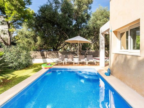 in Cala Ferrera mit Großer Terrasse