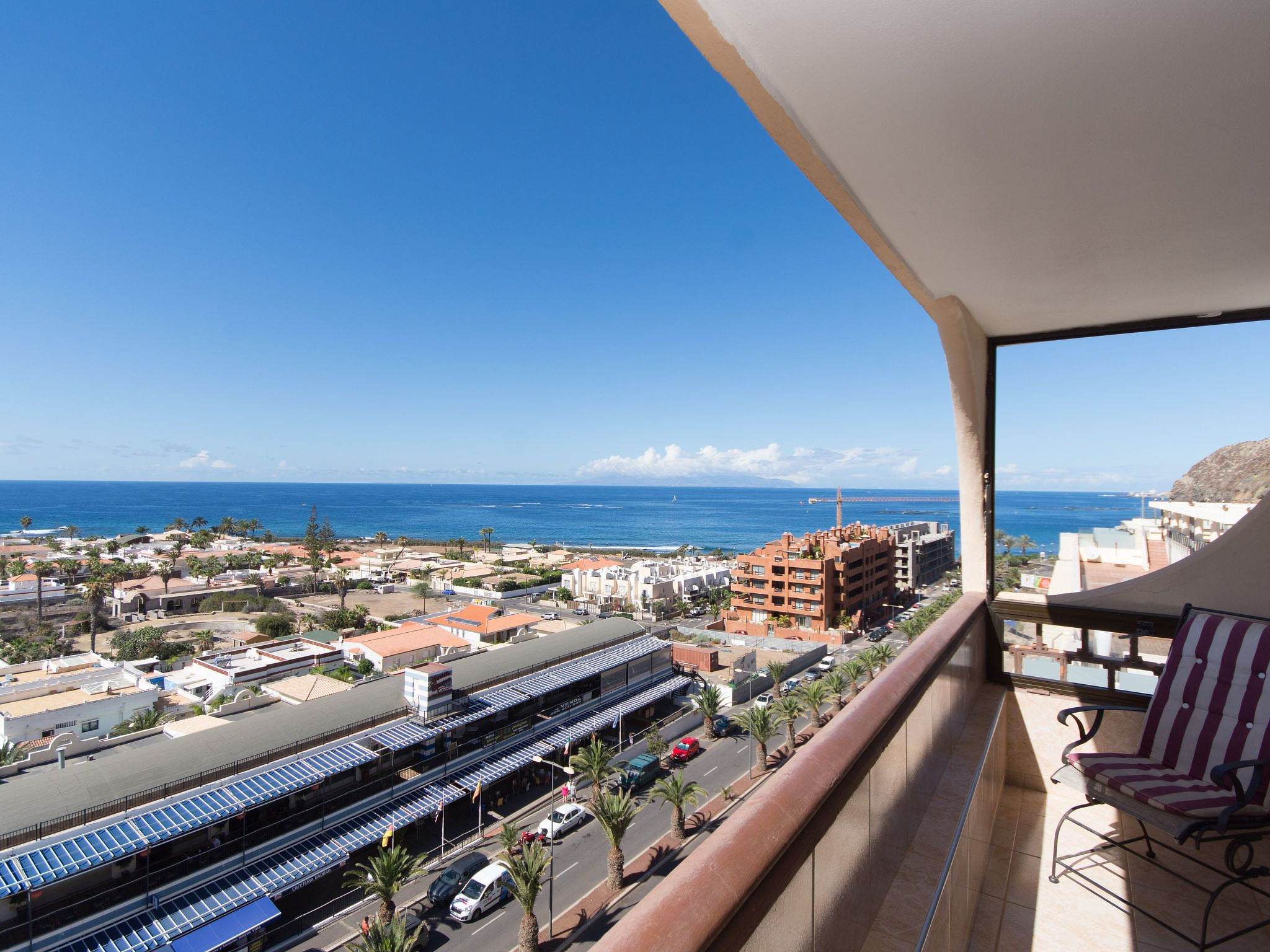 Appartement in Palm-Mar und Meerblick