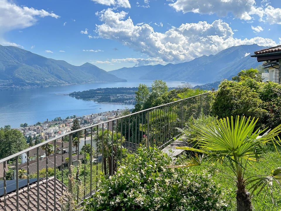 Casa Riale oben - Brione sopra Minusio