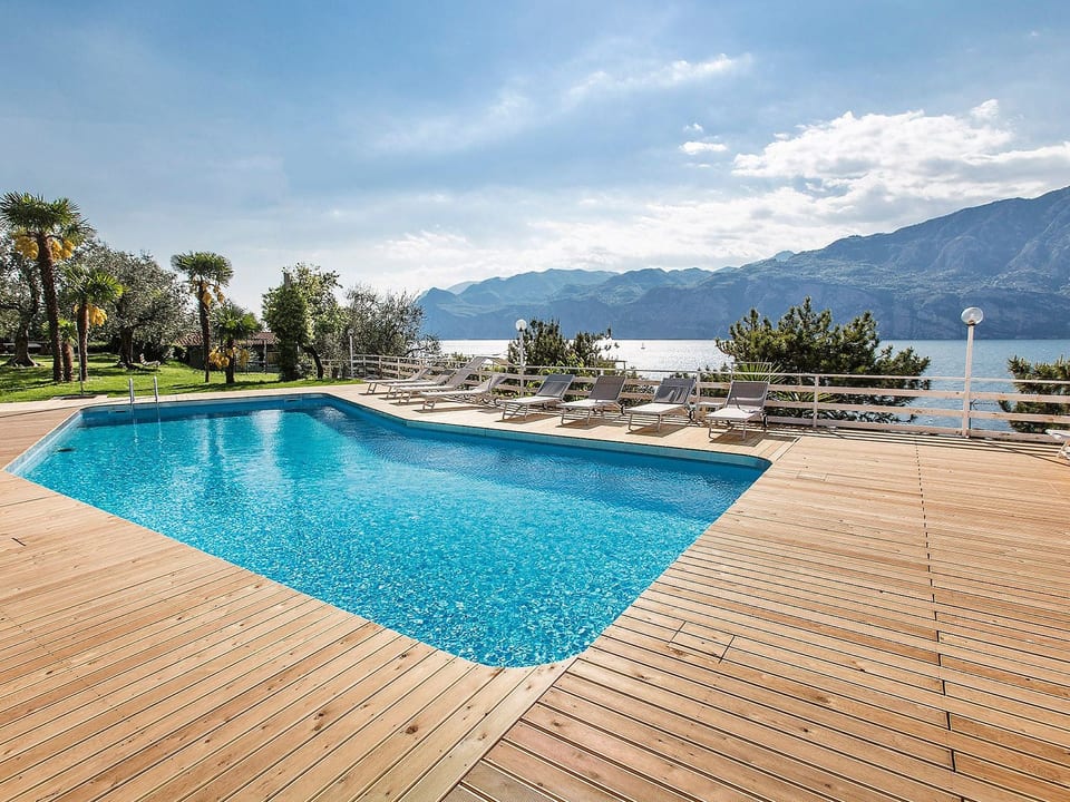 Zwei-Zimmer-Wohnung mit Seeblick, Grill und Gemeinschaftspool - Malcesine