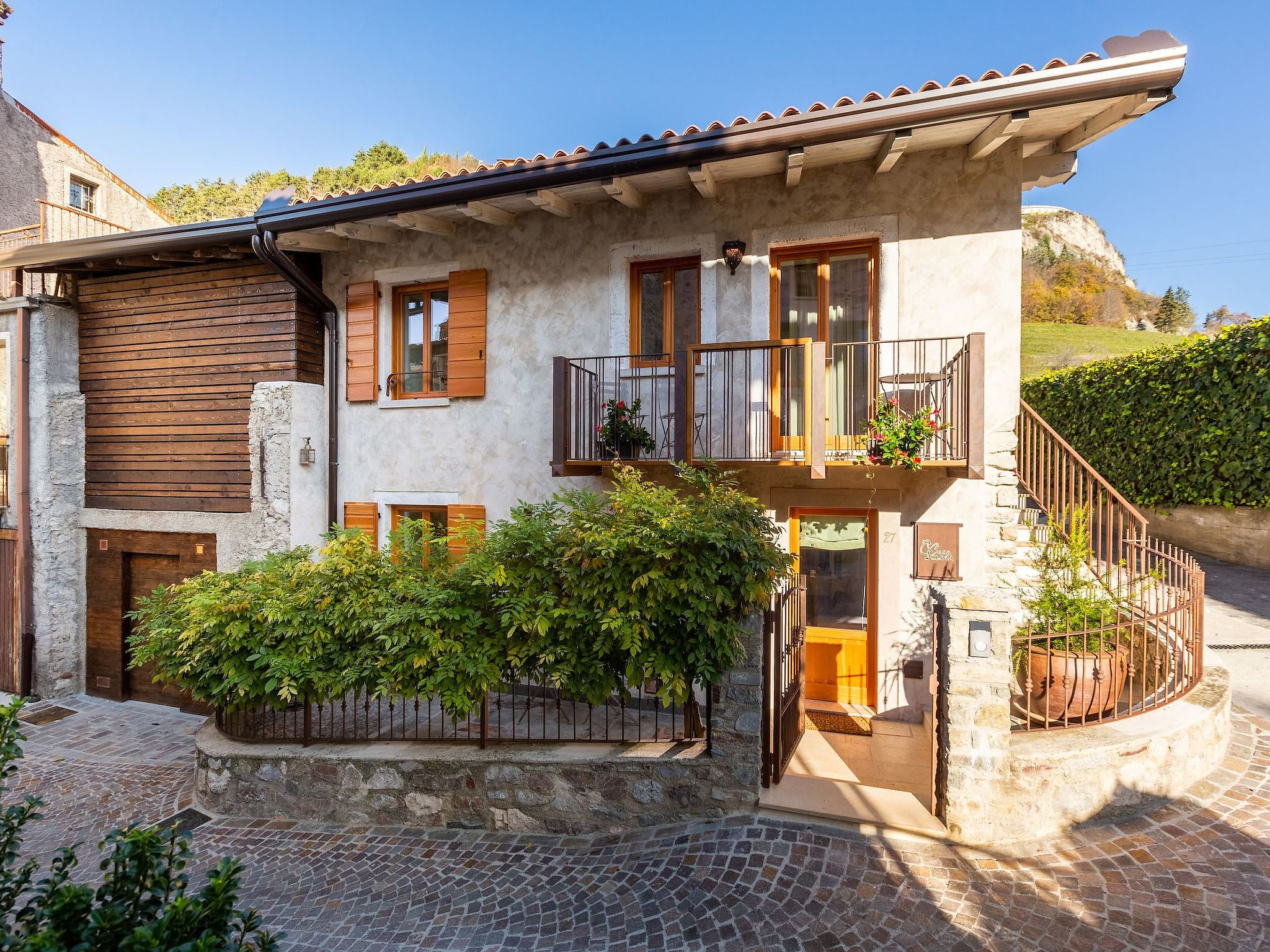 Wohnung in Voltino mit Garten