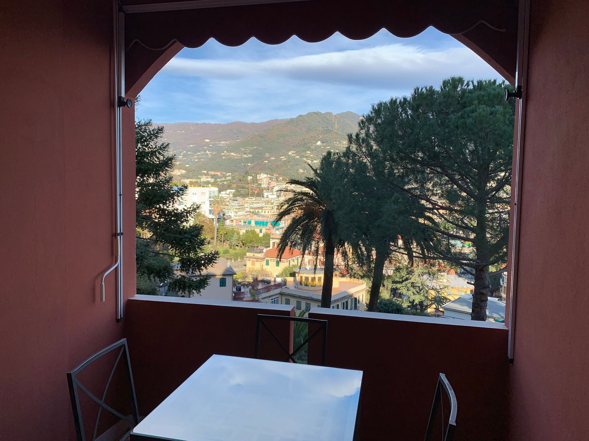 Loggia am Meer