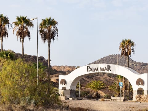 Wohnung in Palm-Mar mit Großer Terrasse und Meerblick