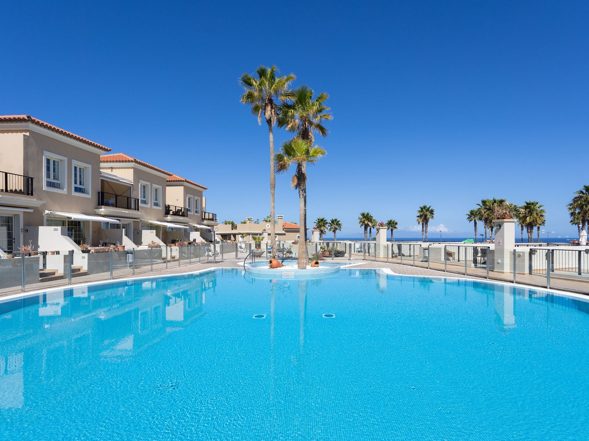 Wohnung in Palm-Mar mit Großer Terrasse und Meerblick