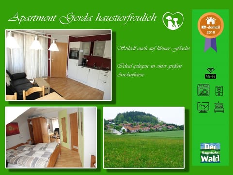 Appartement in Zandt mit Grill
