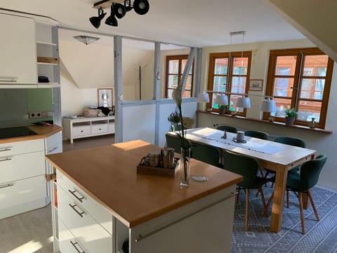 Große Ferienwohnung in Bleckede mit Großem Balkon