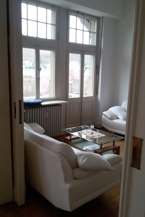Wohnung in einem historischen Gebäude mit Balkon und Blick auf die Mosel