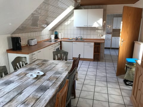 Große Wohnung in Nesse mit Garten und Terrasse