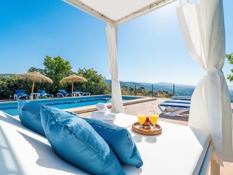 Villa Botin, beheizter Pool, AC, Meerblick