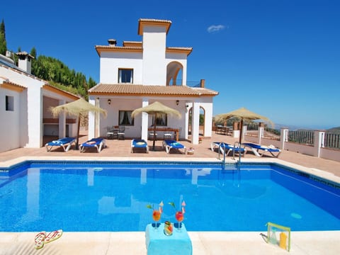 Villa José 1, beheizter Pool, Meerblick.