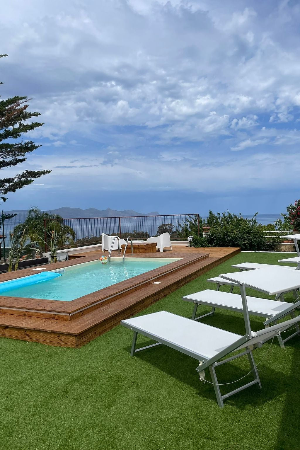 Villa Panorama del Golfo mit privatem Pool und Grillplatz