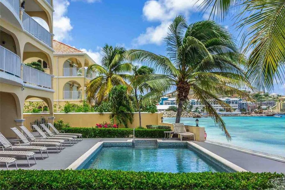 Community Pool and Beach Access - pool shared among 10 condo units.