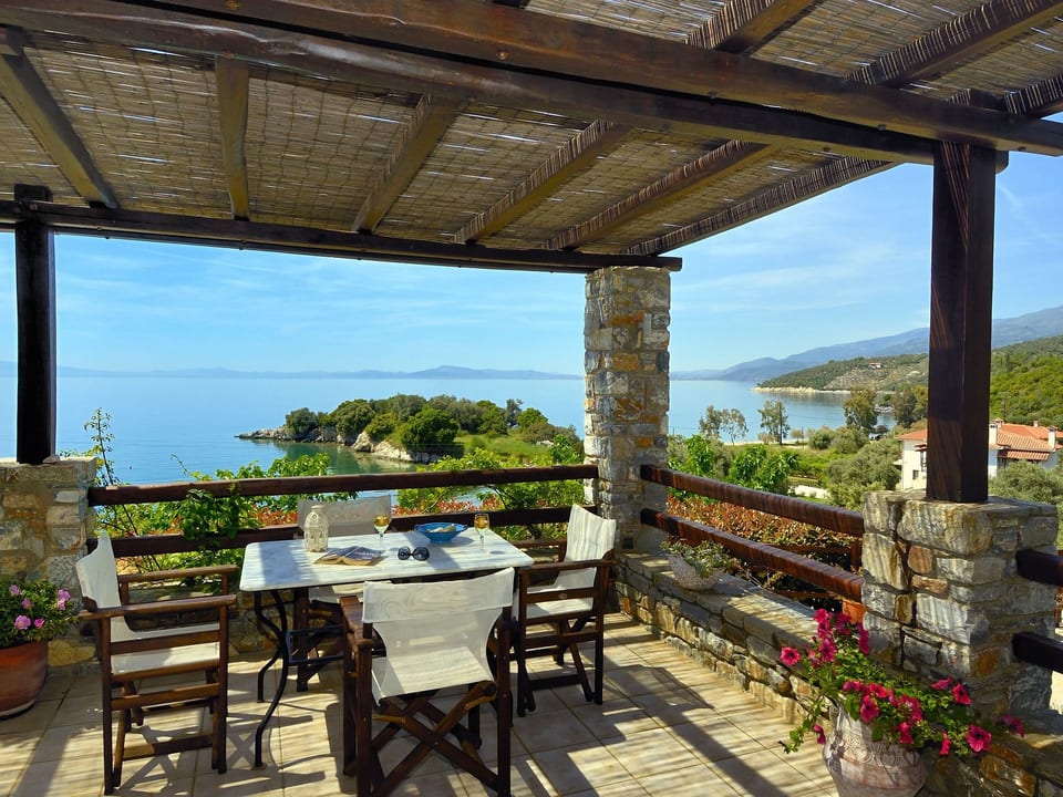 Anthyllion Villa Pelion con vista al mar Anemone - Chorto