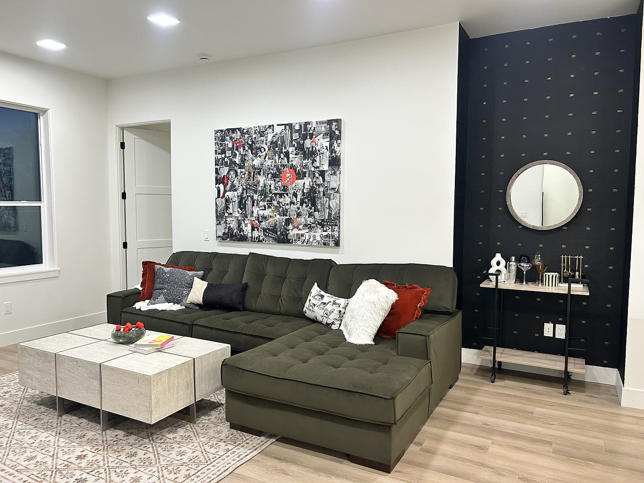 living room with a touch of Oz