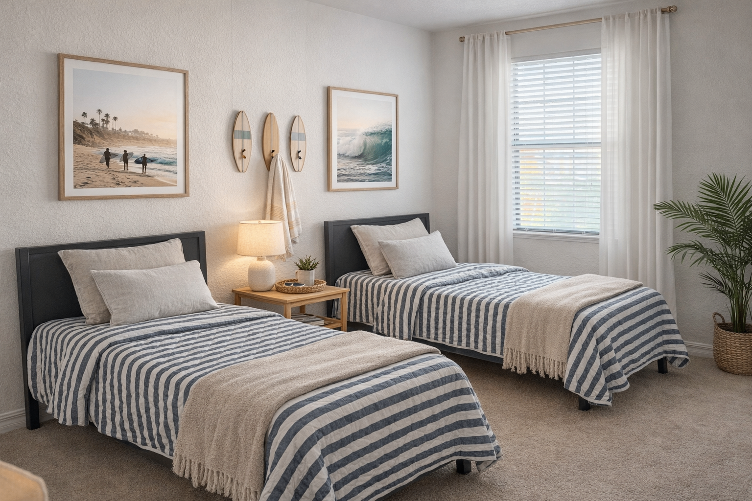 Guest Room with Twin Beds