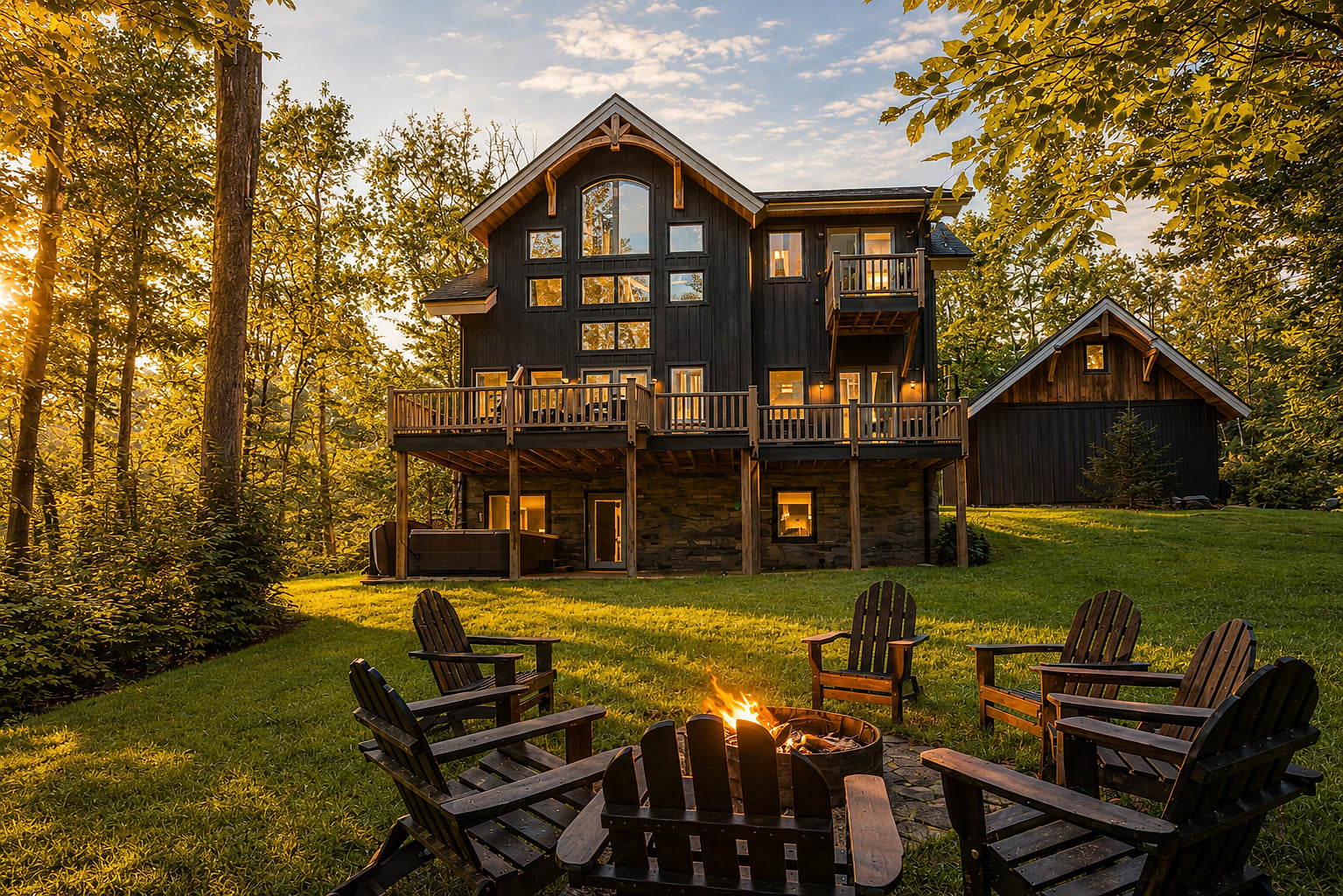 Welcome to the Mountain Queen - over 5000 sq ft. of modern comfort right on Boyne Mountain.