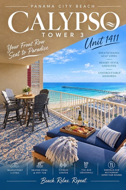 Balcony stunning views Calypso 3 unit 1411