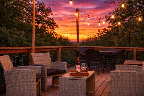 Relax at the end of fun filled day on the relaxing deck!