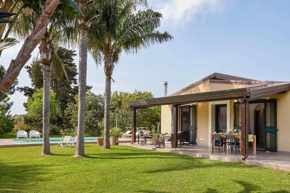 Giardino di Limoni eco friendly villa, pool - Lido di Noto