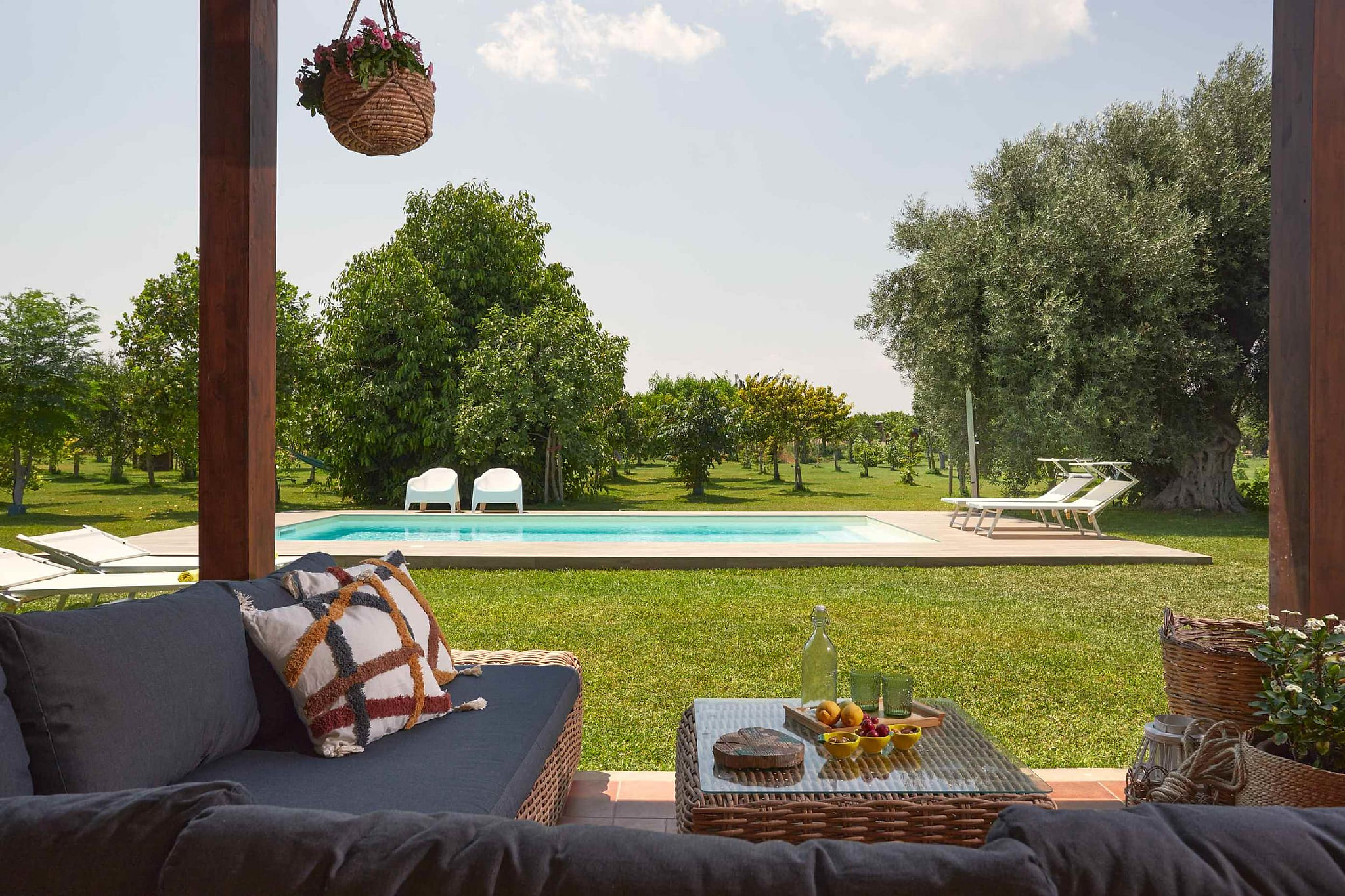 Casale della Pergola with Cottage SugarCane, pool