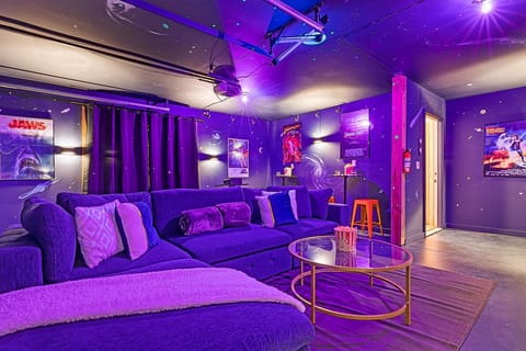 Firefly Lodge; movie theatre|hot tub|game room