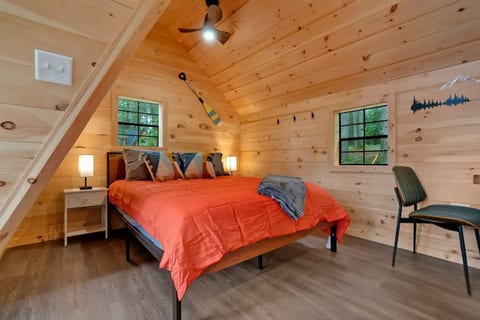 A-Frame Retreat with Inviting Hot Tub