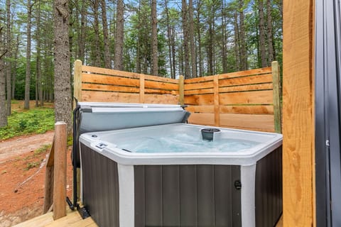 Rustic A-Frame Getaway with Hot Tub
