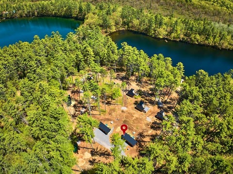 Modern Forest Cabin with Private Hot Tub & Fire Pit
