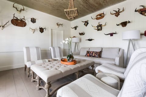 Relax in the well designed and comfort of your living room after a long day of antique shopping and listening to live music in Round Top!