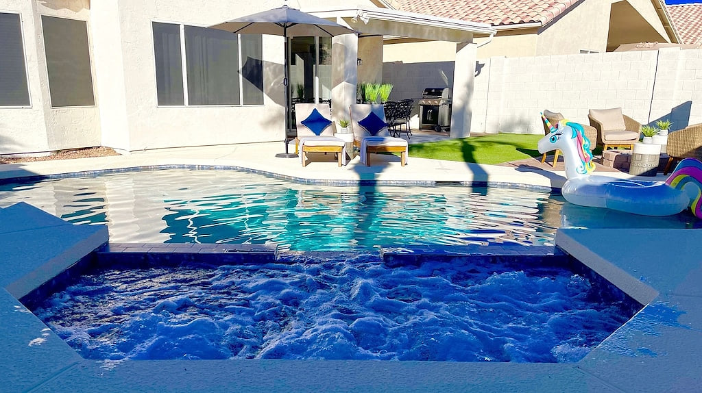 Family Bonding in the Jacuzzi