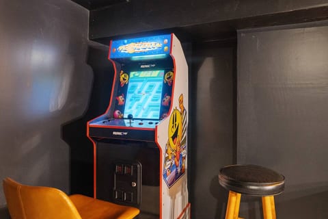 Challenge friends and family on our Pac-Man arcade, perfect for all ages. Relive memories or share the thrill of classic gaming during your stay!