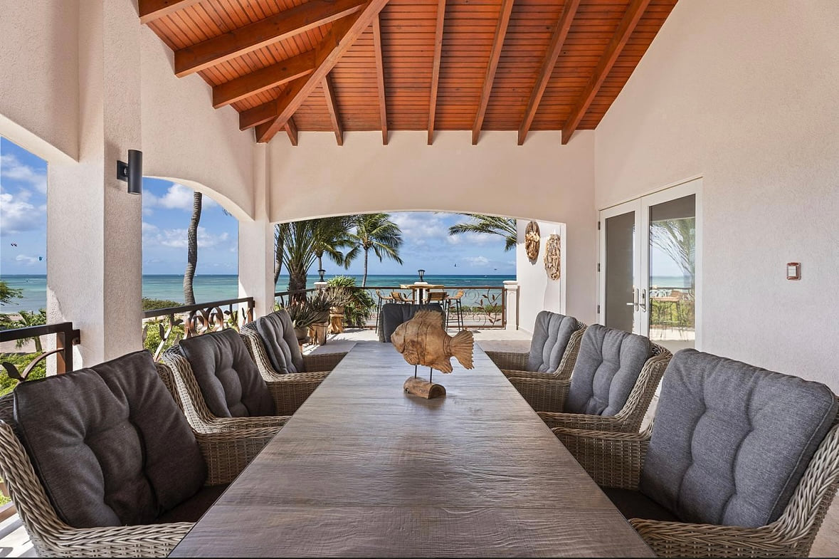 Our Grad Veranda- Picture yourself having coffee in the morning  while looking at the  view