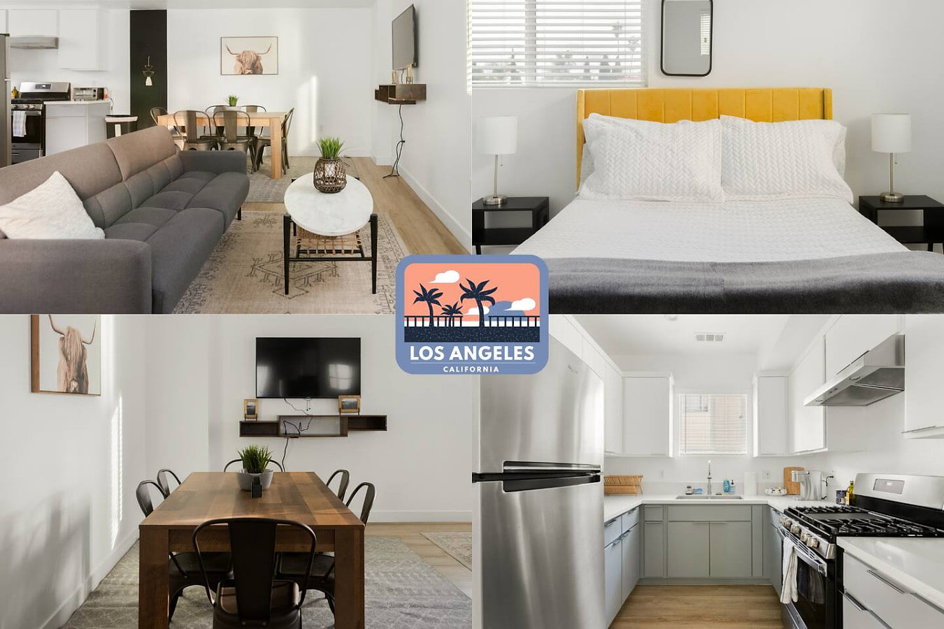 Modern 6BR LA Home | Private Baths & Parking