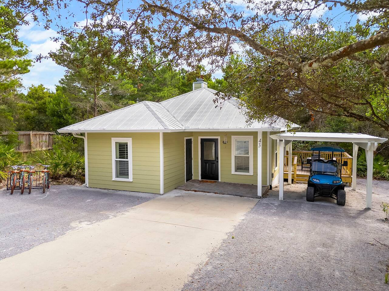 Charming Modern 30A Home with Golf Cart