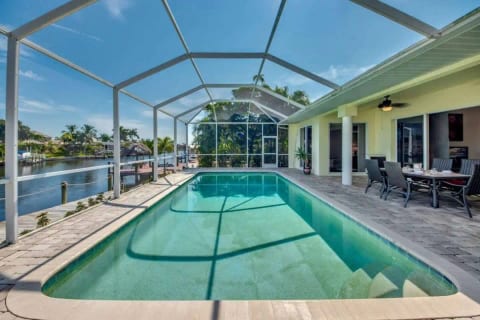Villa La Favorita Pool Gulf Access Canal FFVC4