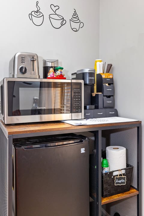coffee station to get started on your day!