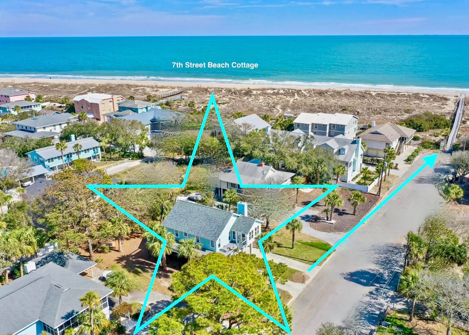 Seaside Shenanigans on 7th, Tybee Beach House - Tybee Island