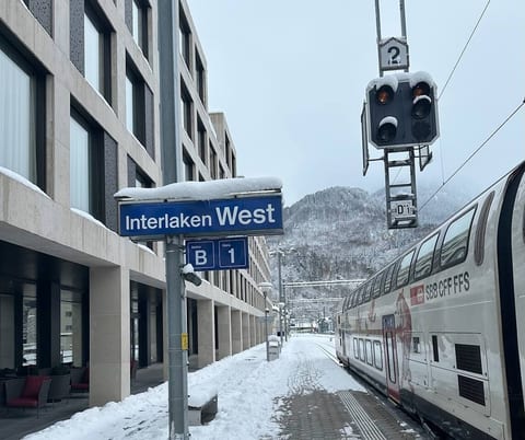 Jungfrau View Luxury Apt at Interlaken West Station • AC • BBQ